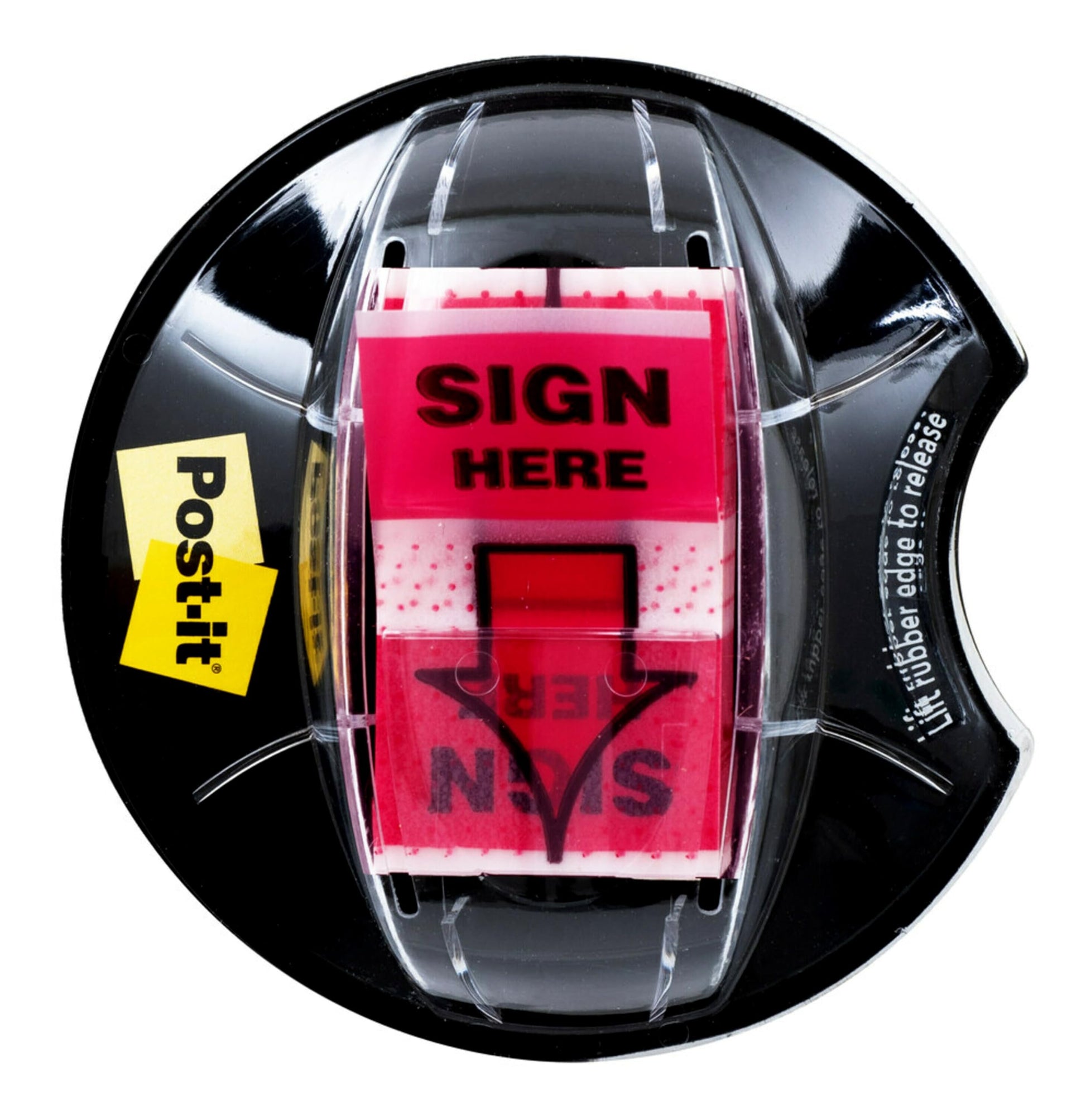 3M Post-it Arrow Flags Desk Grip Dispenser, 200/Pack