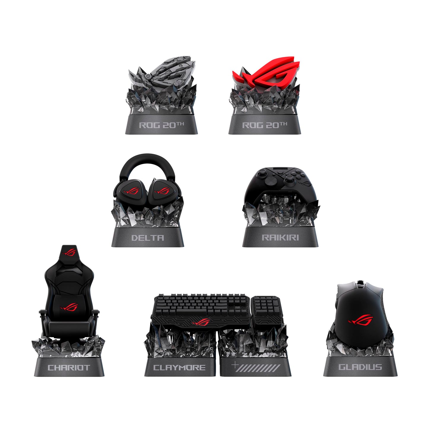 ASUS ROG 20th Edition Keycap Blind Box 90MP04UA-BKA