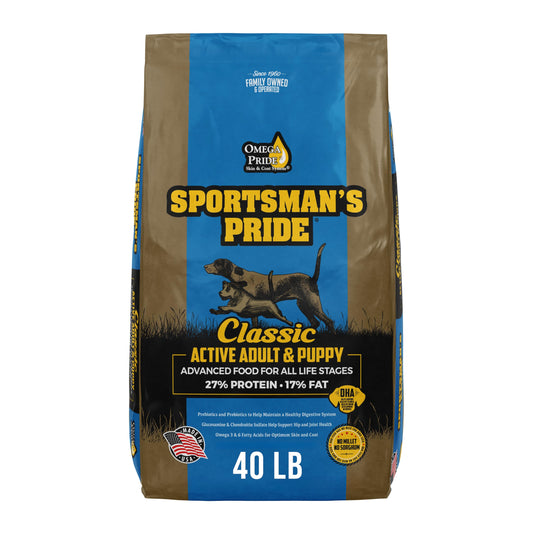 Sportsman's Pride Classic 27/17 Active Dog Food 40-lb