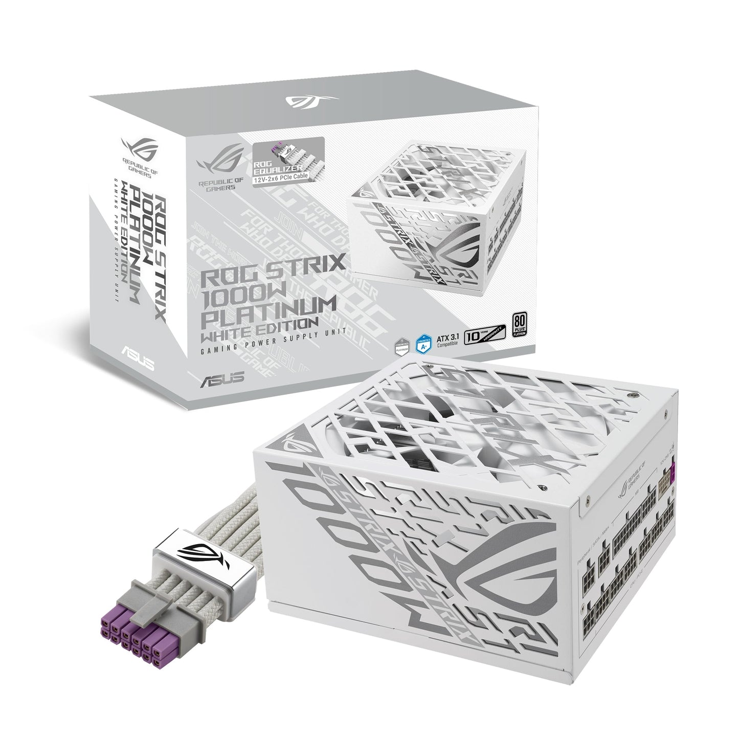 ASUS ROG Strix 1000W Platinum White Edition PSU