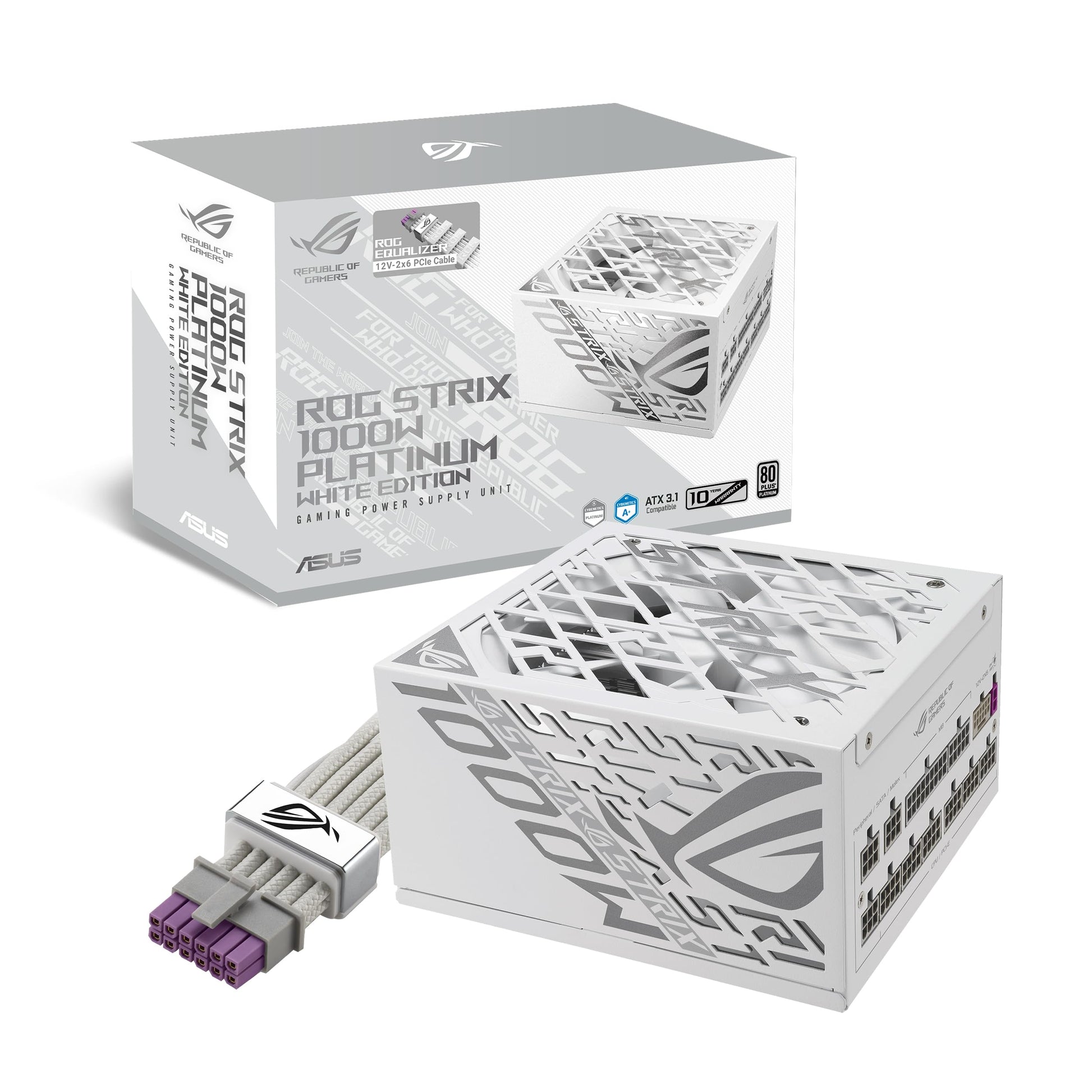 ASUS ROG Strix 1000W Platinum White Edition PSU