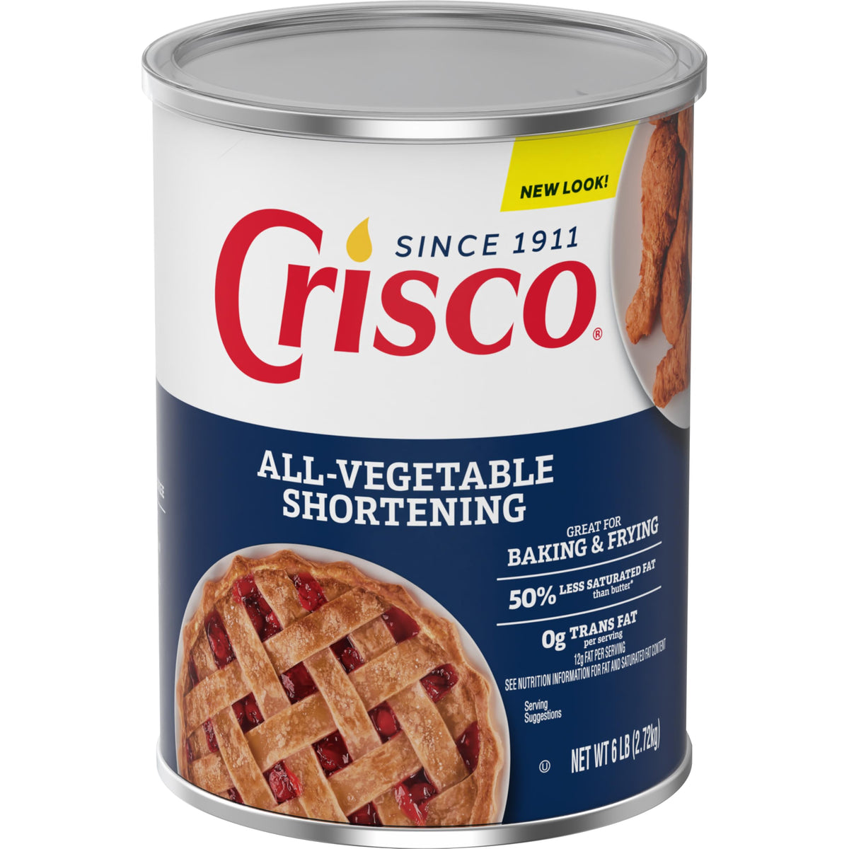 Crisco All-Vegetable Shortening 6 lb