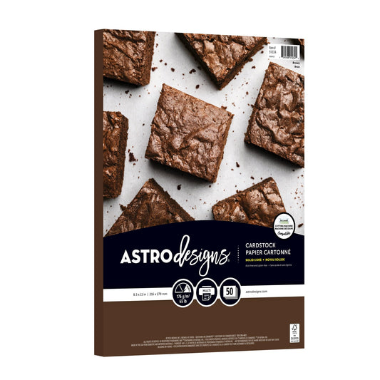 Astrodesigns Cardstock Paper 8.5" x 11" 65lb 50 Sheets