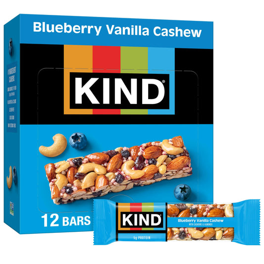 KIND Blueberry Vanilla Cashew Bar 1.4oz 72pk
