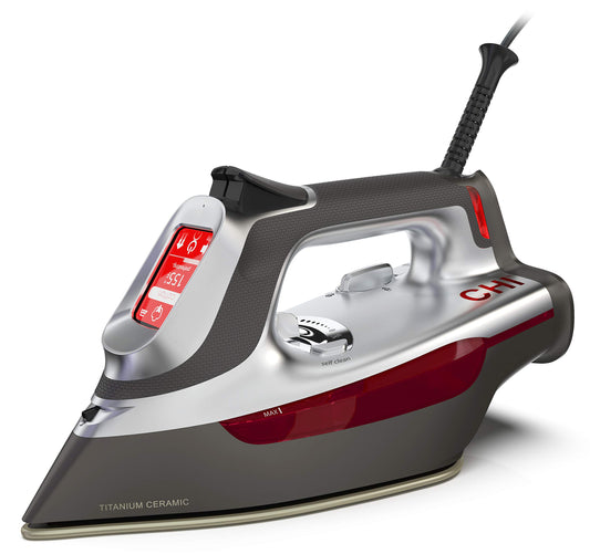 CHI Steam Iron Titanium Ceramic Soleplate 13103
