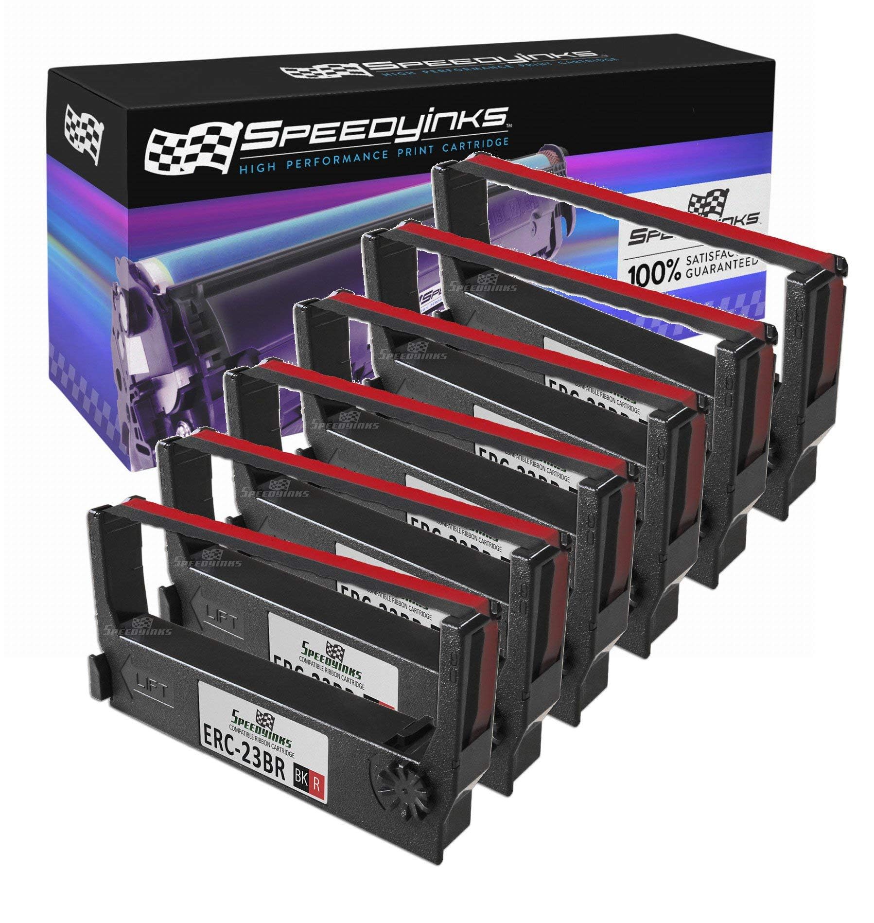 Speedy Inks POS Ribbon Epson ERC-23BR 6-Pack