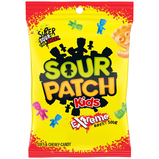 SOUR PATCH KIDS Extreme Sour Candy 7.2 oz