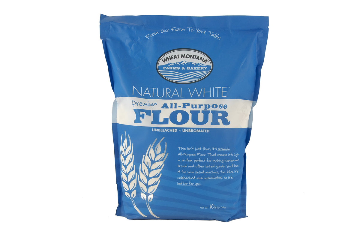Wheat Montana Natural White Flour 10lb
