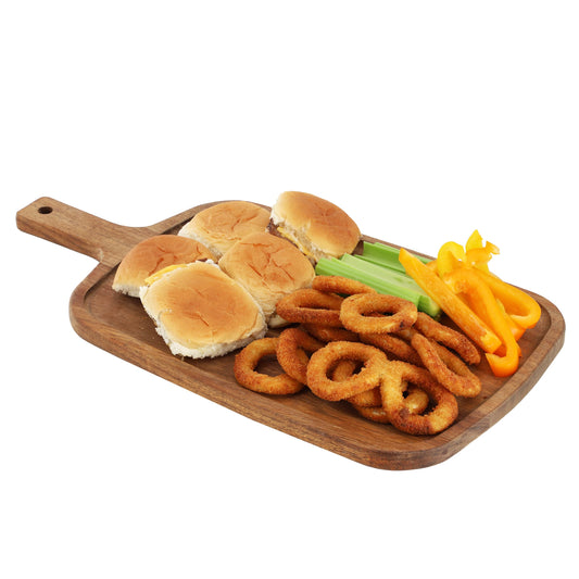 Elama 14 Inch Acacia Wood Serving Board