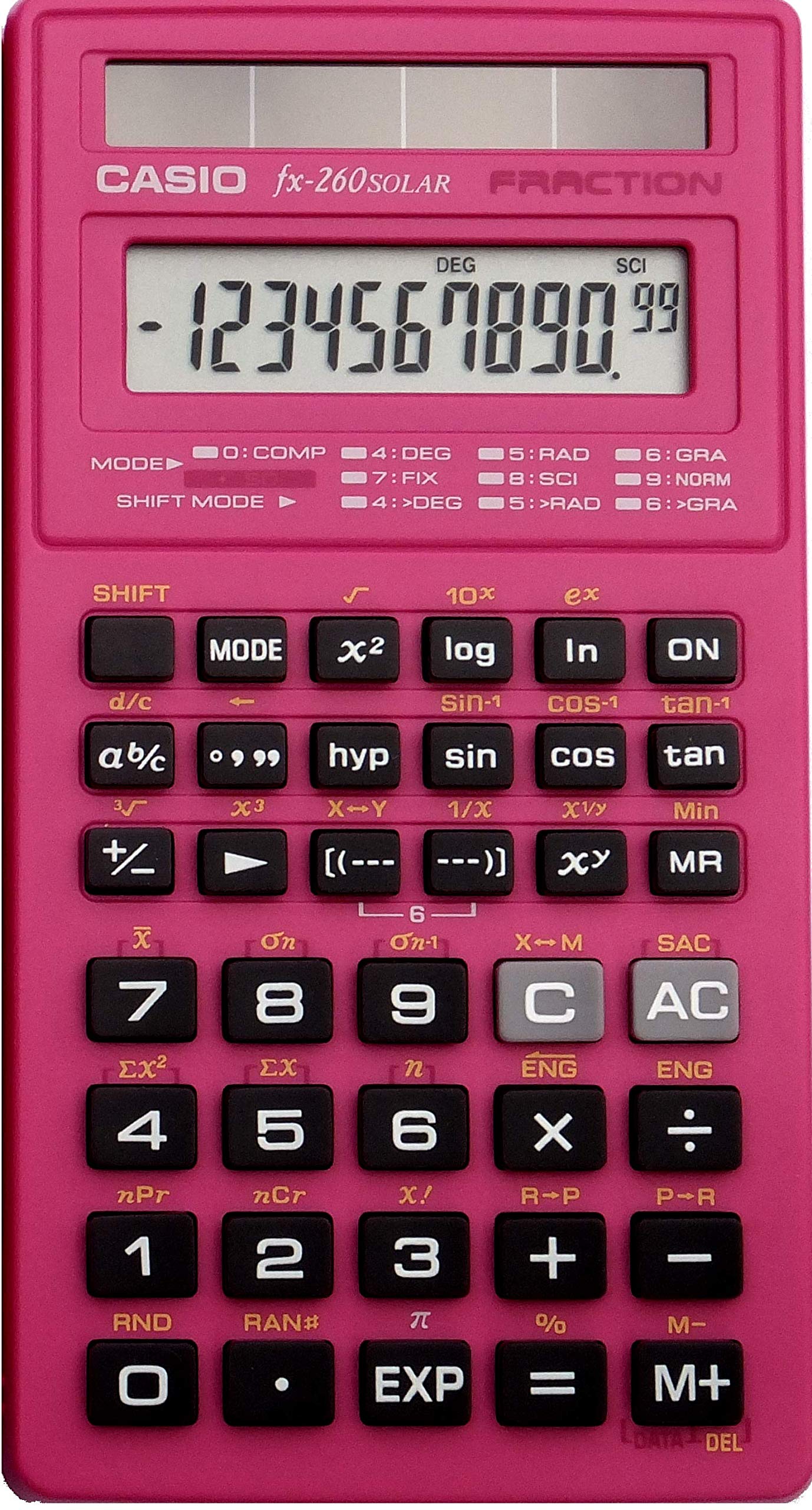 CASIO Solar Scientific Calc Pi