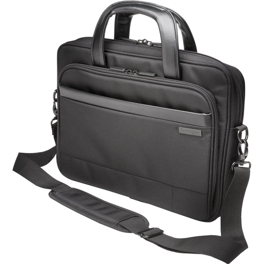 Kensington Briefcase Laptop Bag Black 16.5" x 18.3" x 6"