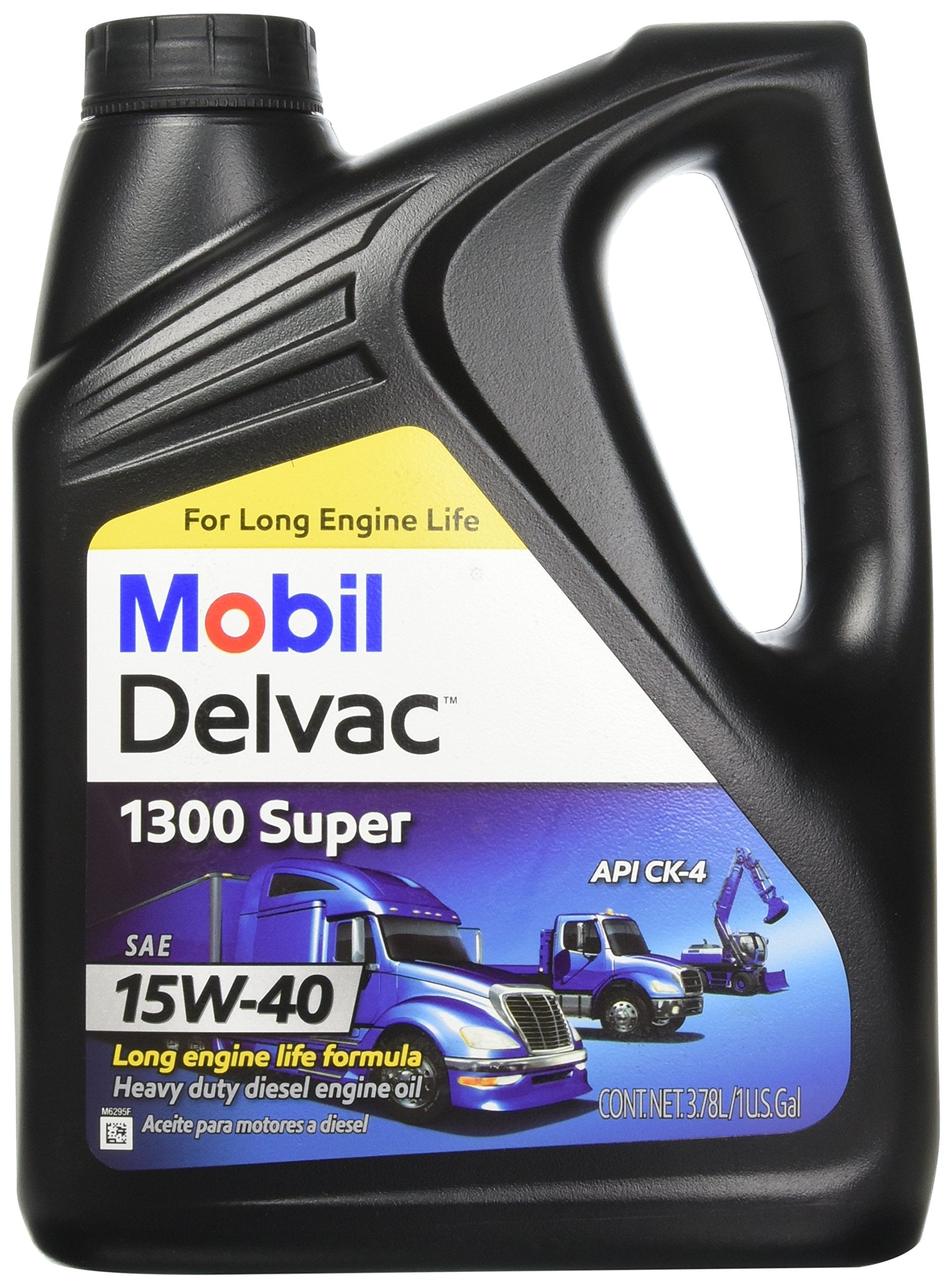 Mobil 1 112786 15W-40 Delvac 1300 Super Motor Oil - 1 Gallon