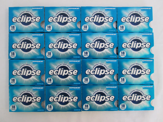Eclipse Peppermint Sugar-Free Gum 16 Pack