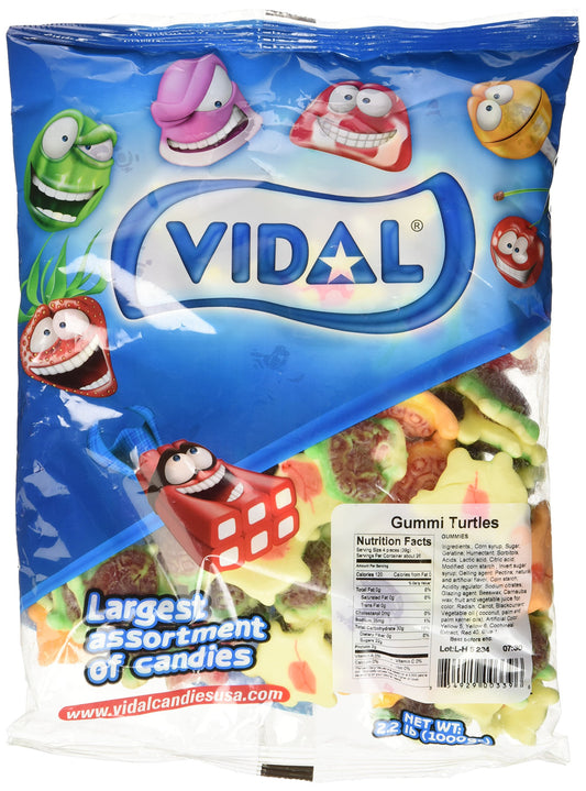 Vidal Gummi Turtles 2.2 Pounds