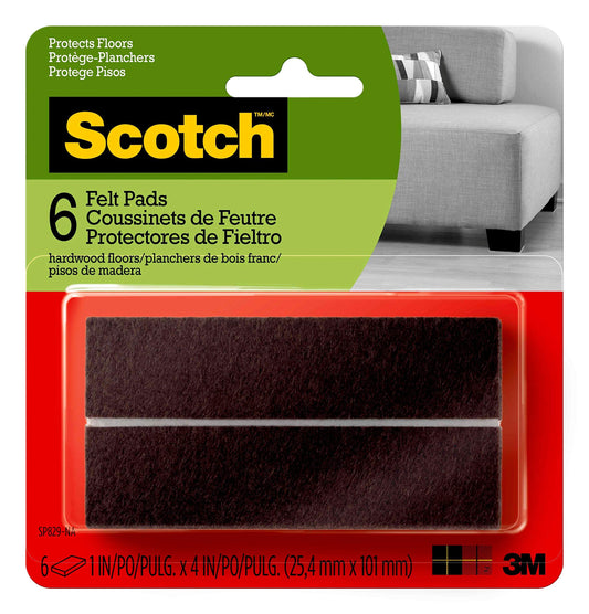 3M COMPANY SP829-Naround Felt Pads3M Company SP829-NA Provides Protection from Scratches