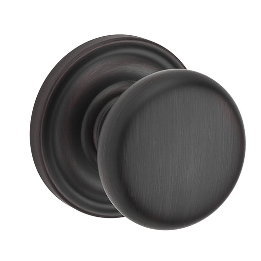 Baldwin Reserve 9BR3530-022 Traditional Round Privacy Knob in Venetian Bronze