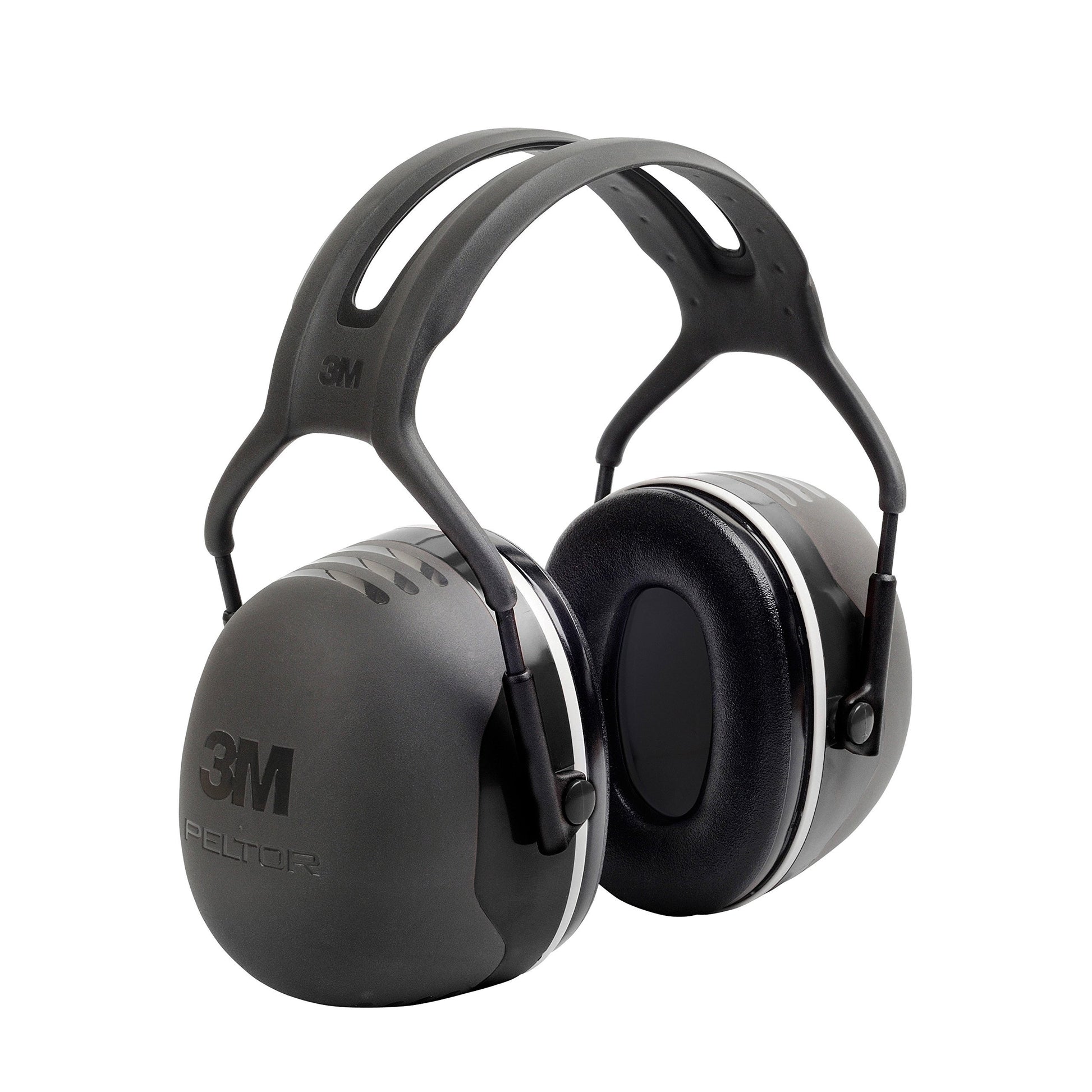 3M PELTOR Ear Muff Hearing Protection, Over the Head Earmuffs, X Series X5A, NRR 31 dB, Pack of 1, Construction, Manufacturing, Automotive, Maintenance, Black