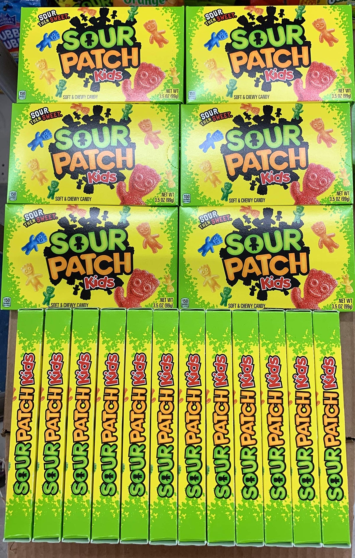 Sour Patch Kids Soft & Chewy Candy 3.5 Oz, 12 Pack