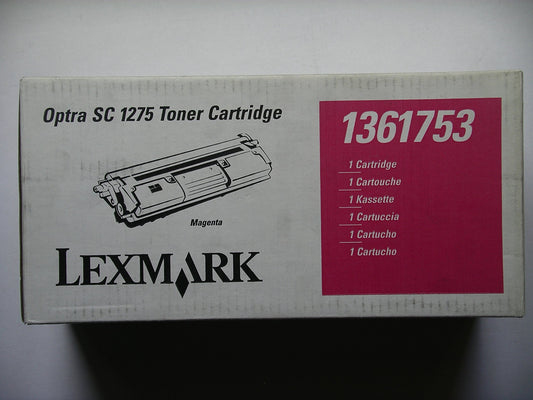 Lexmark SC 1275 Optra Toner Cartridge Cyan