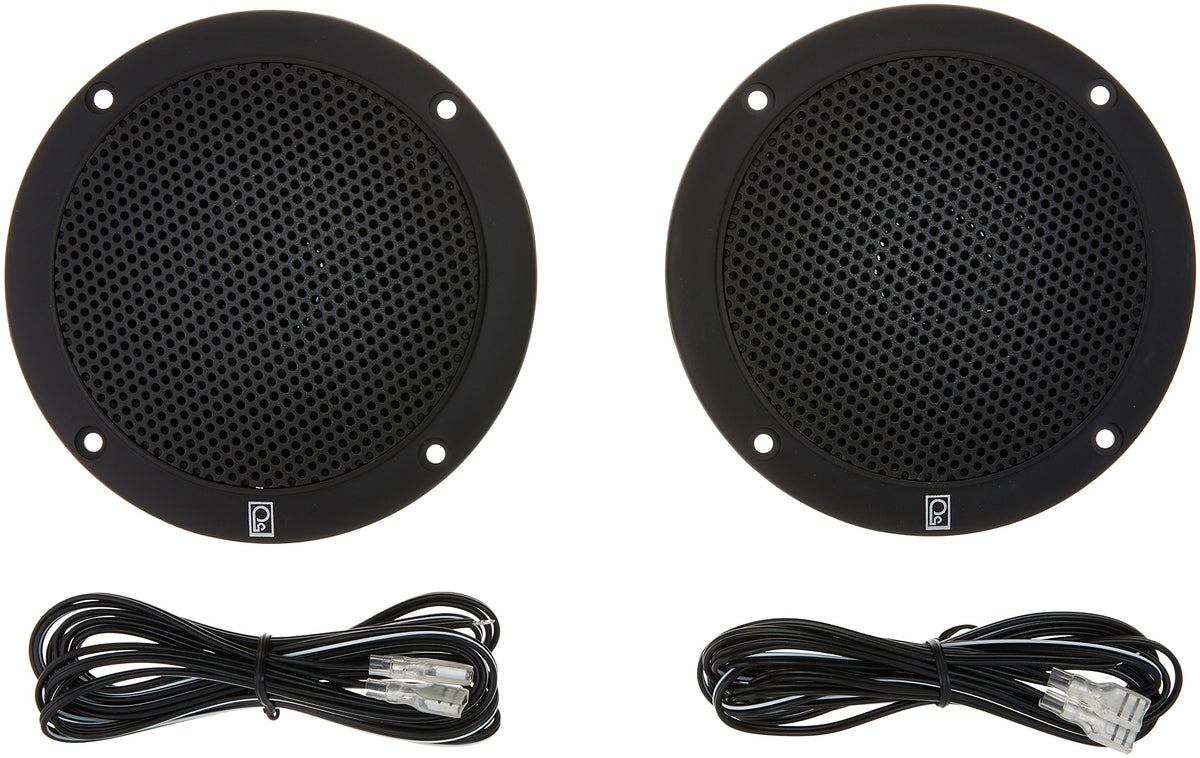 PolyPlanar MA-4054-B 4" Marine Speakers (Pair)