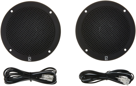 PolyPlanar MA-4054-B 4" Marine Speakers (Pair)