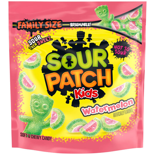 Watermelon Soft & Chewy Candy, Family Size, Bulk Candy, 1.8 lb 070462005844