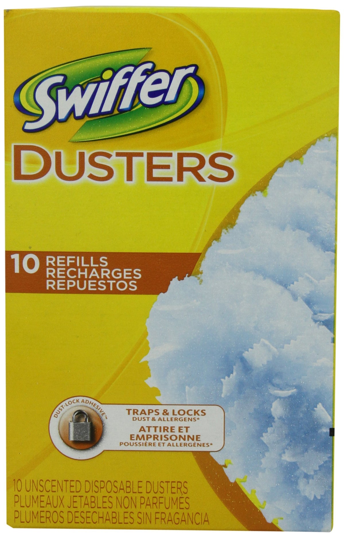 Swiffer Dusters Disposable Cleaning Dusters Refills Unscented 10 Count (Pack of 3)