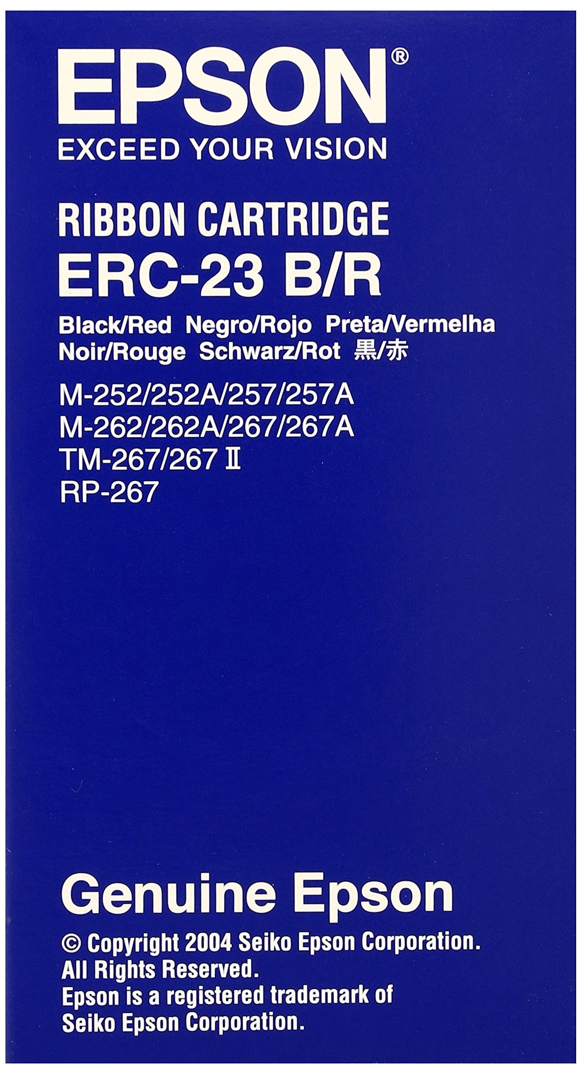 Epson M-252/257/262/267/Rp-267 Series/Tm-267 A-D Black/Red Ribbon Highest Quality Practical