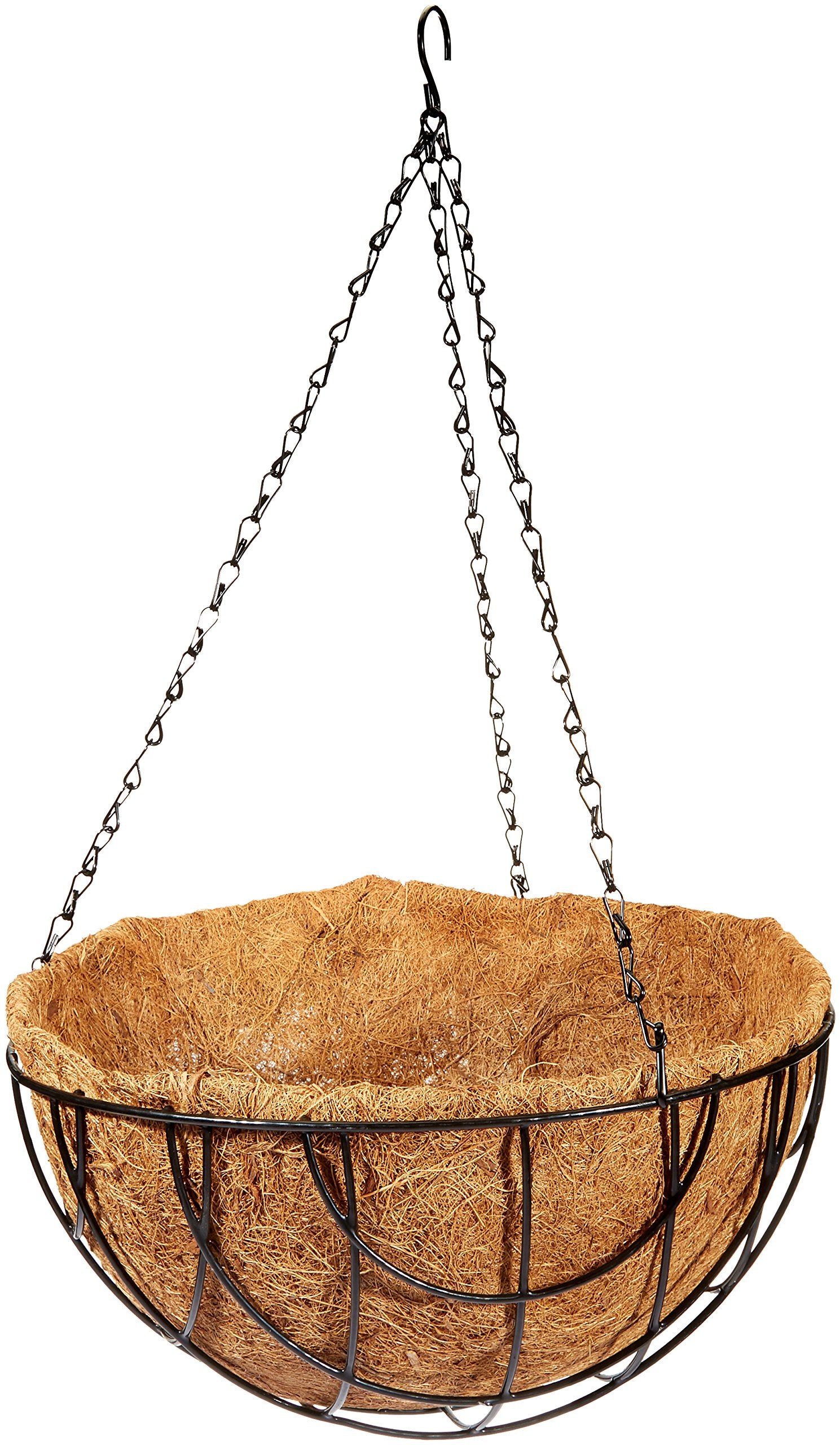 Mintcraft GB-4337-3L Coco Lined Hanging Planter 14-Inch