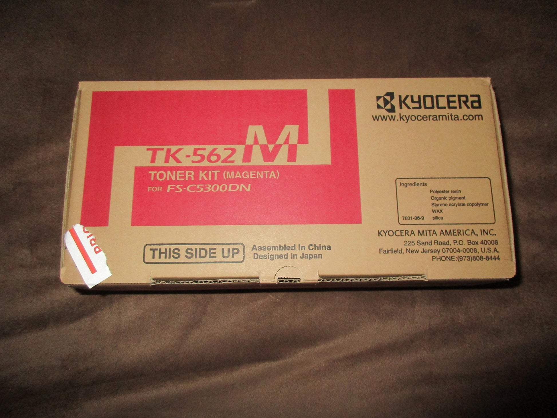 Kyocera TK-562M Magenta Toner Cartridge 10,000 Yield