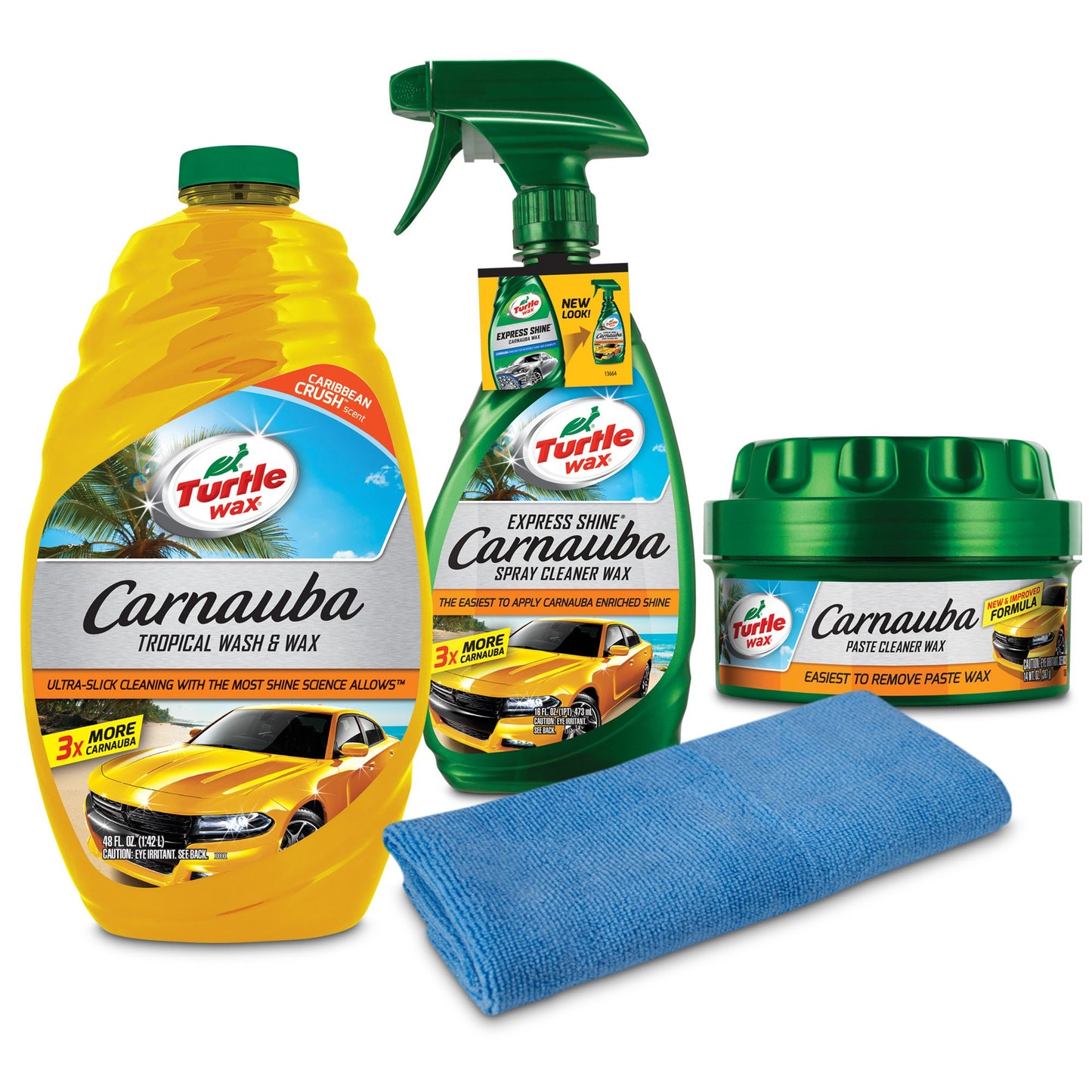 Turtle Wax Complete Carnauba Wash & Wax Kit 50825