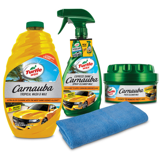 Turtle Wax Complete Carnauba Wash & Wax Kit 50825