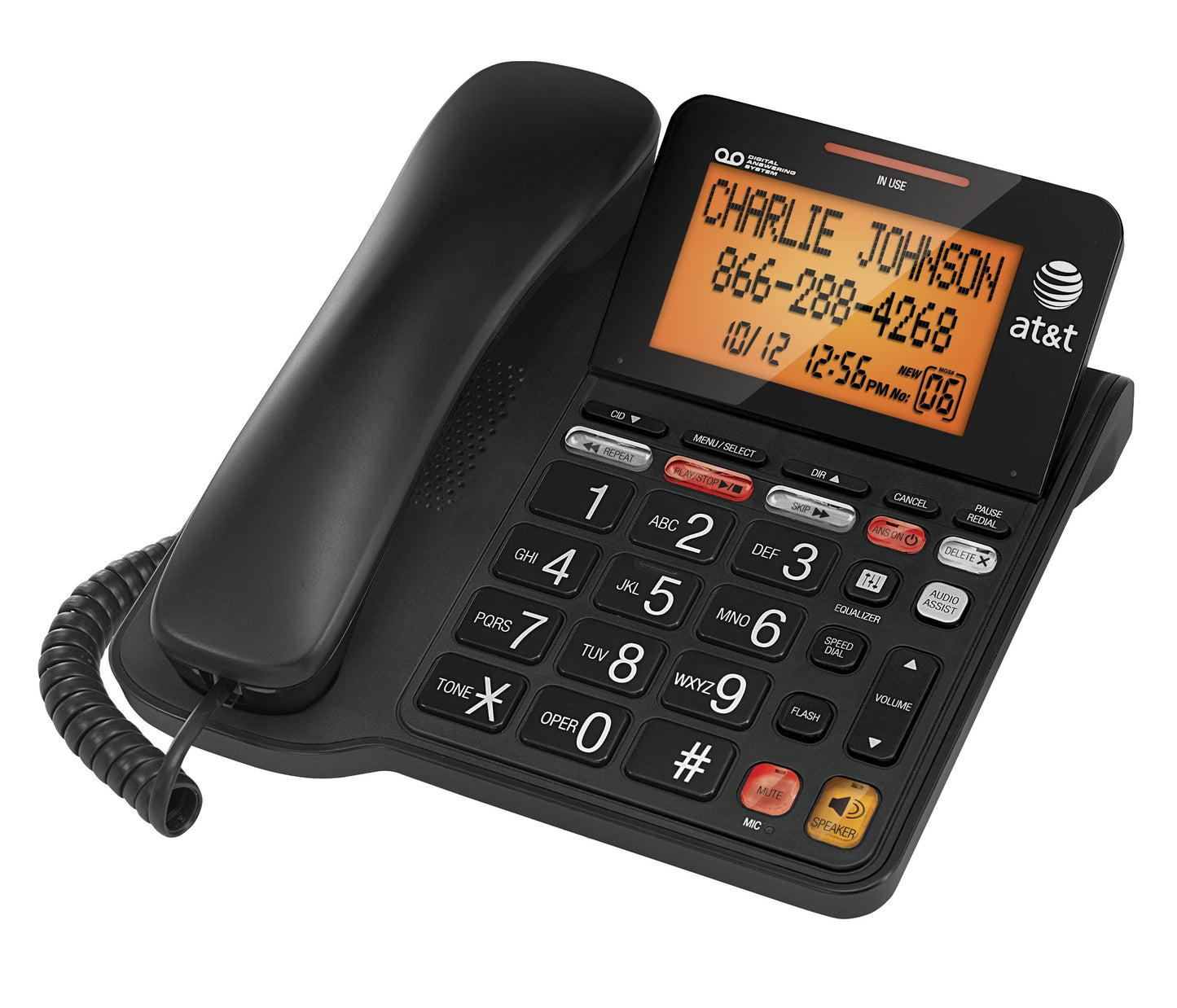 AT&T Corded Phone with Answering System