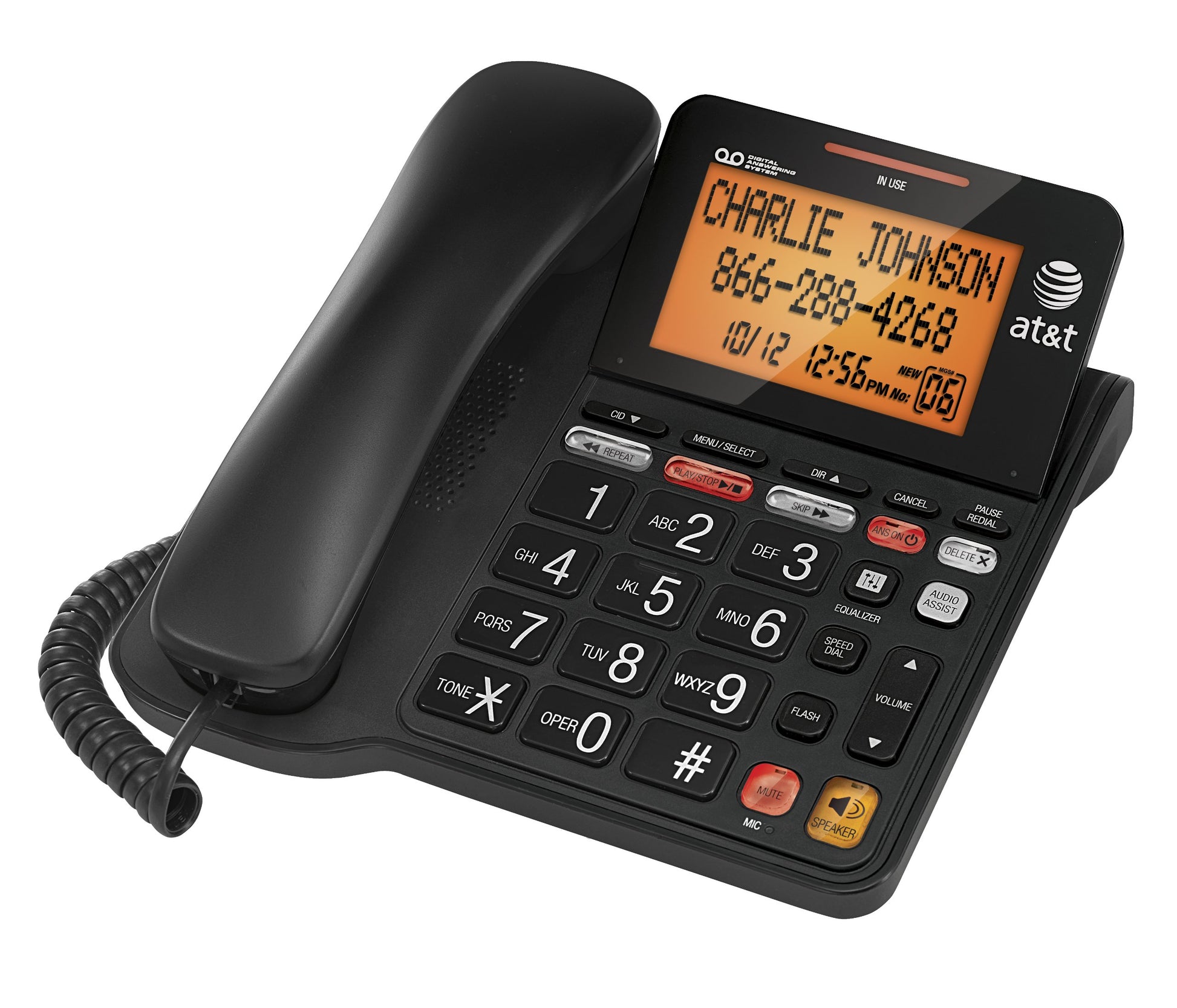 AT&T Corded Phone with Answering System