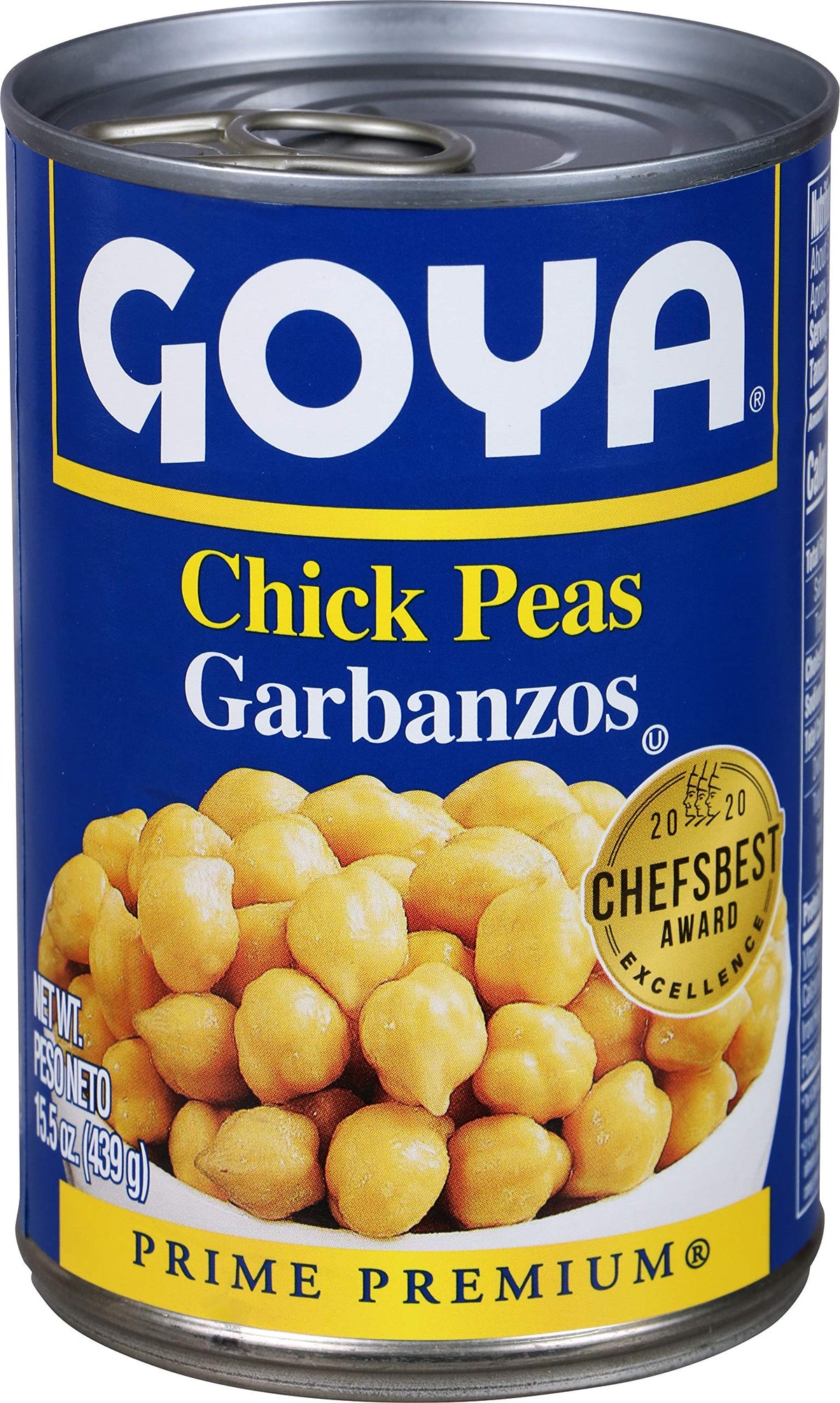 Goya Chick Peas Garbanzo Beans 15.5 oz