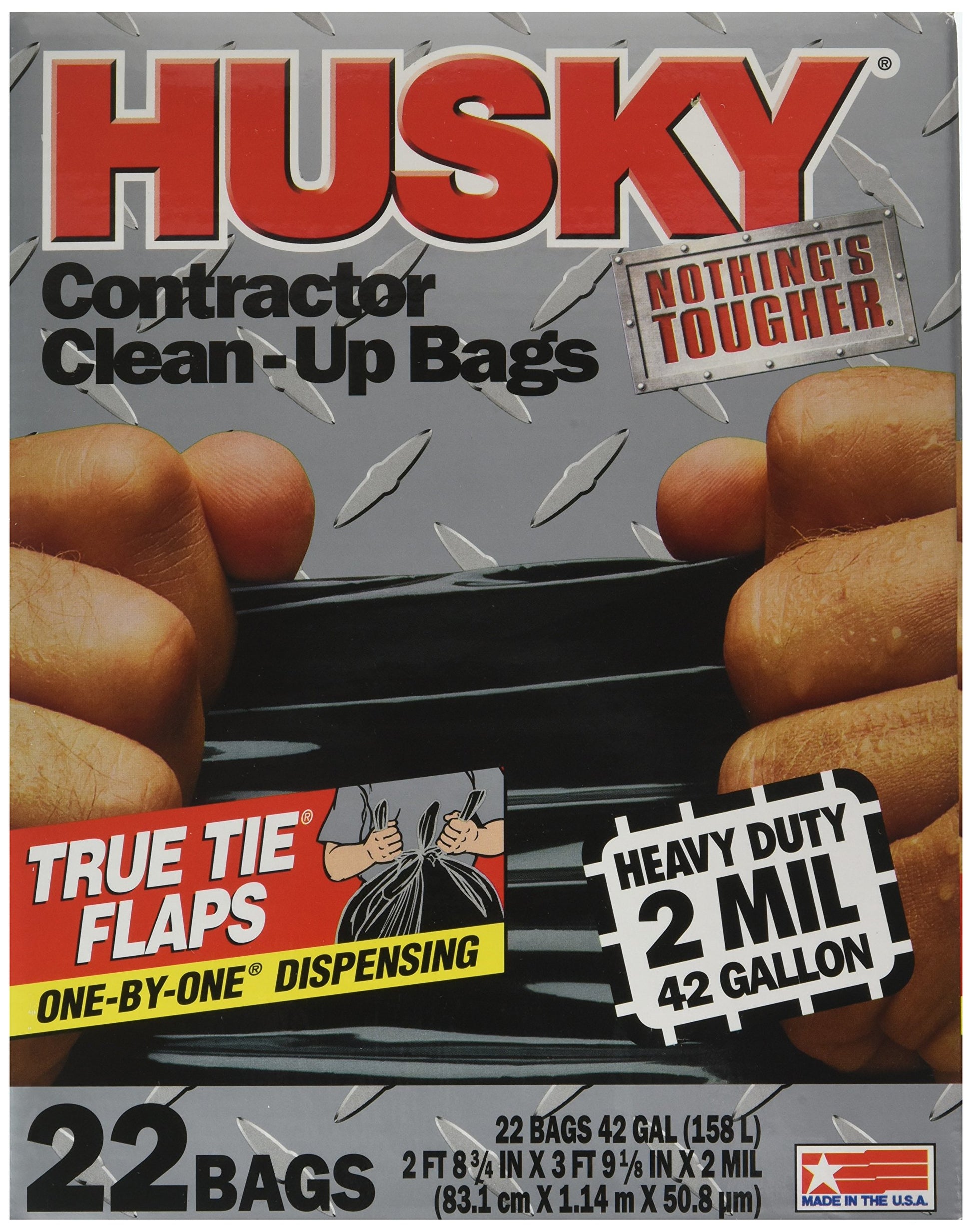 Husky HK42WC022B Heavy Duty Contractor Bag 42 gal