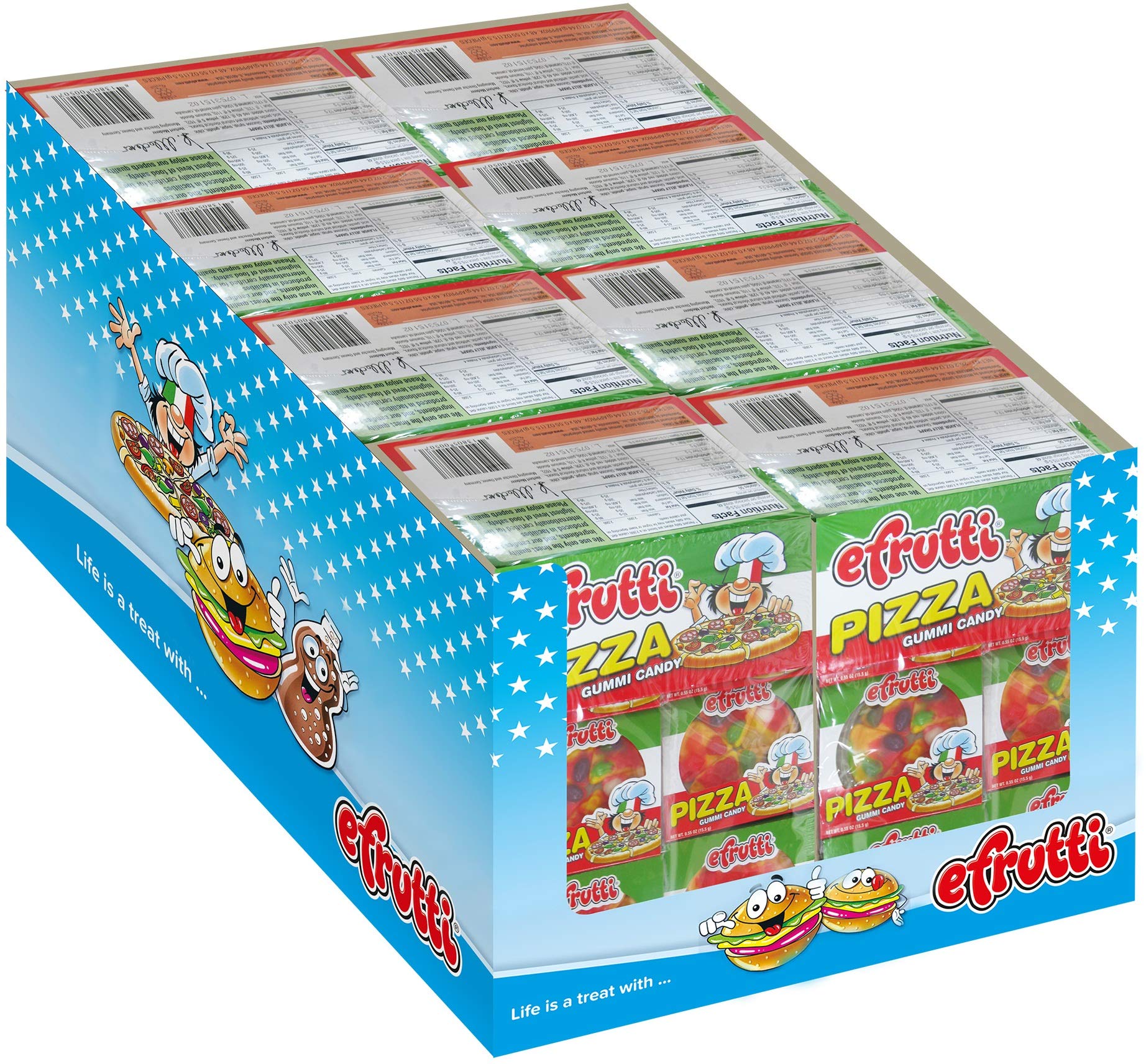 efrutti Gummi Pizza Candy