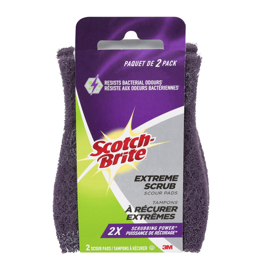 Scotch-Brite Extreme Scrub Scour Pad 2-Pack