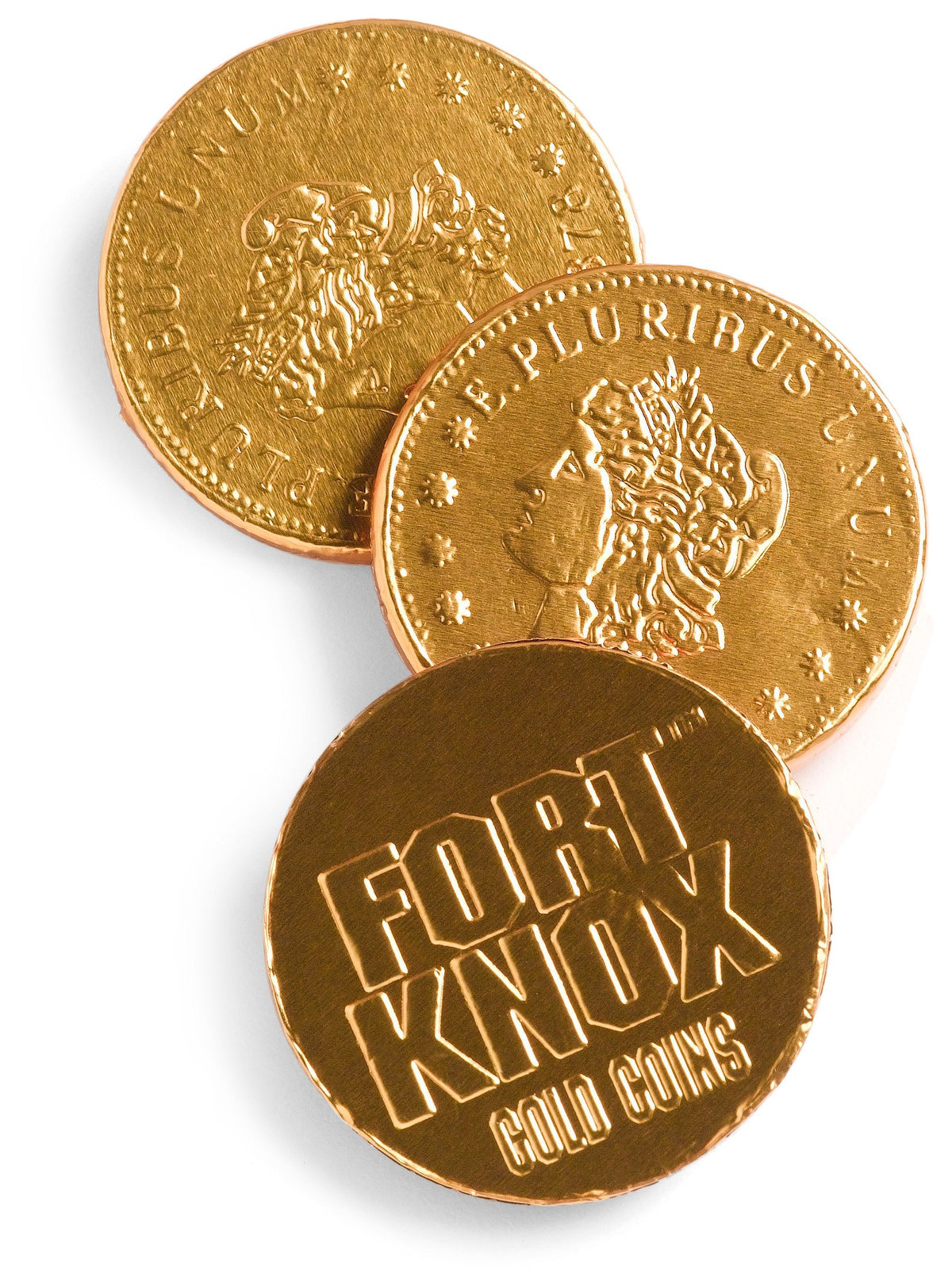 Fort Knox Milk Chocolate Gold Coins 25.75 oz Bucket