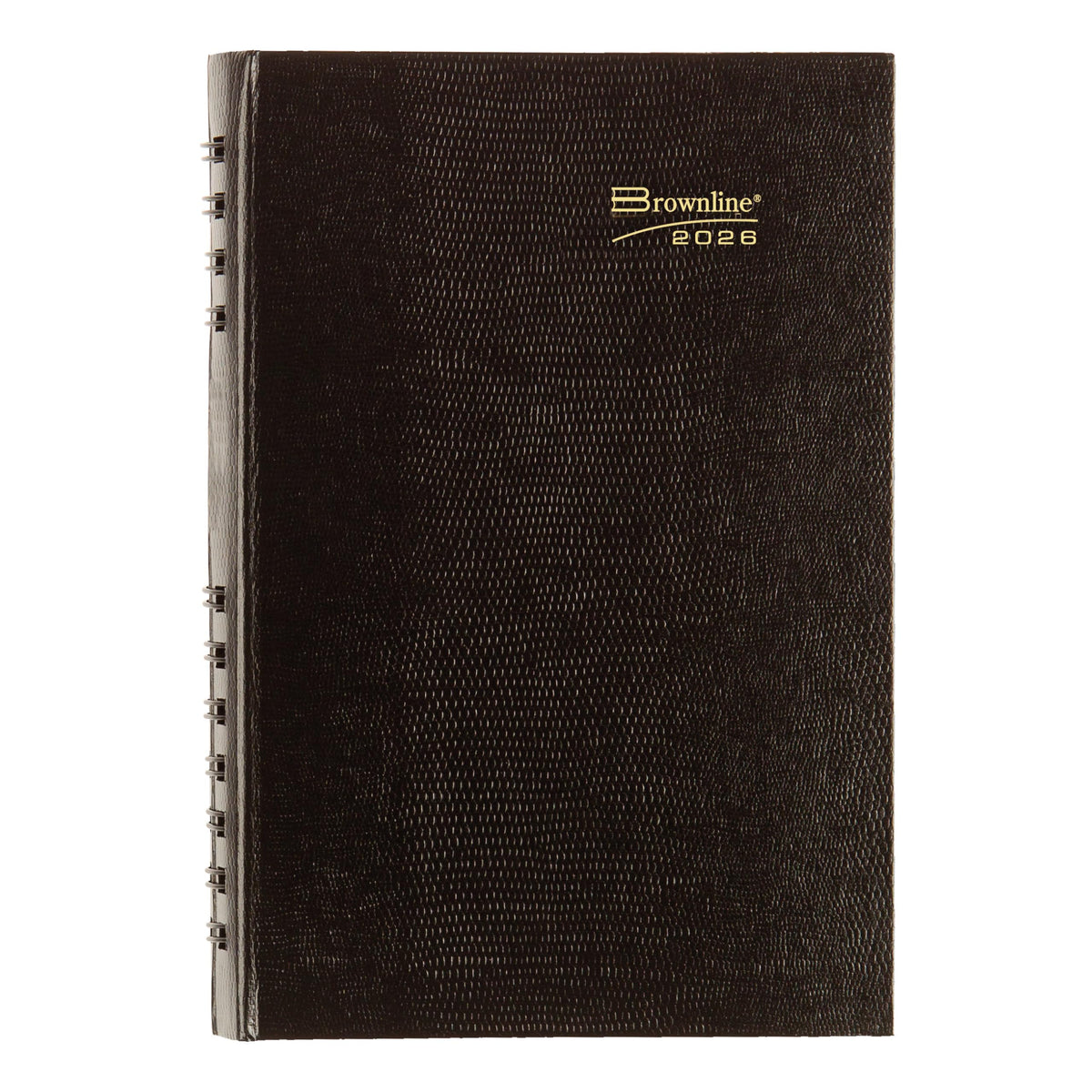 Brownline 2011 CoilPro Daily Planner, Black, 8 x 5 Inches (CB634C.BLK)