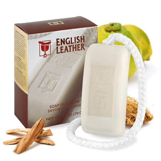Dana English Leather Soap On A Rope for Men
