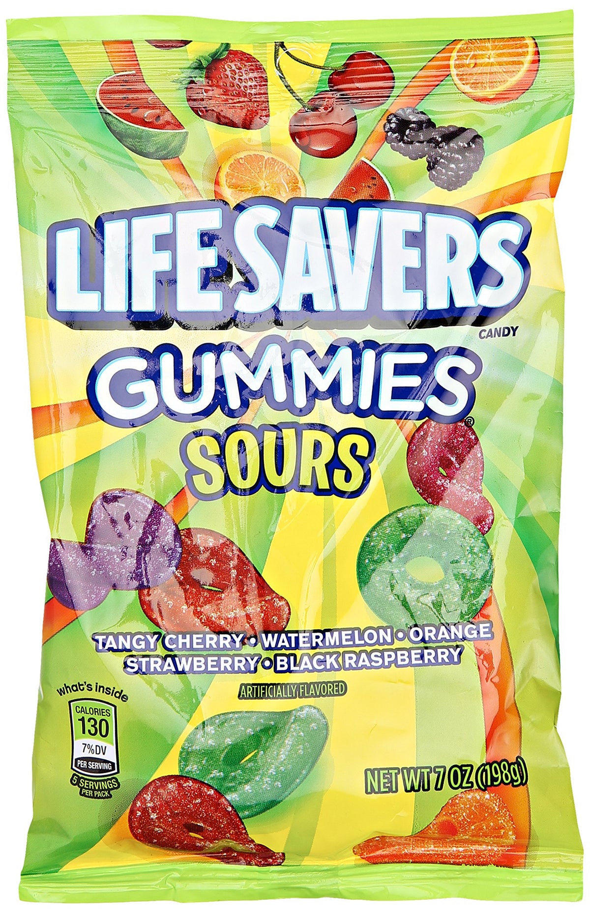 Lifesavers Sour Gummies Assorted, 7 oz