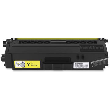 Brother Genuine TN336Y High Yield Yellow Toner Cartridge Brother Genuine TN336Y High Yield Yellow Toner Cartridge