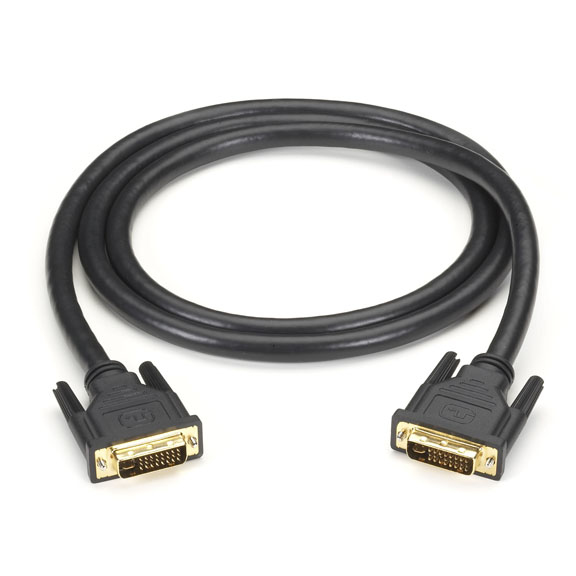 Black Box DVI-I-DL-001.5M 1.5m DVI-I DVI-I Black DVI cable