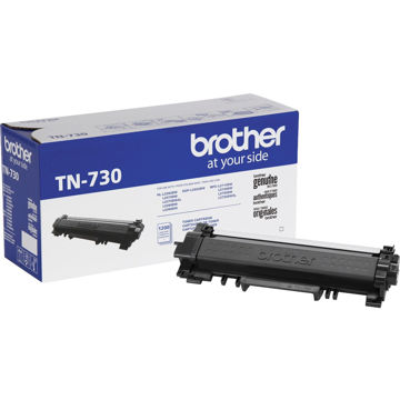 Brother Genuine TN-730 Toner Cartridge - Black Brother Genuine TN-730 Toner Cartridge - Black
