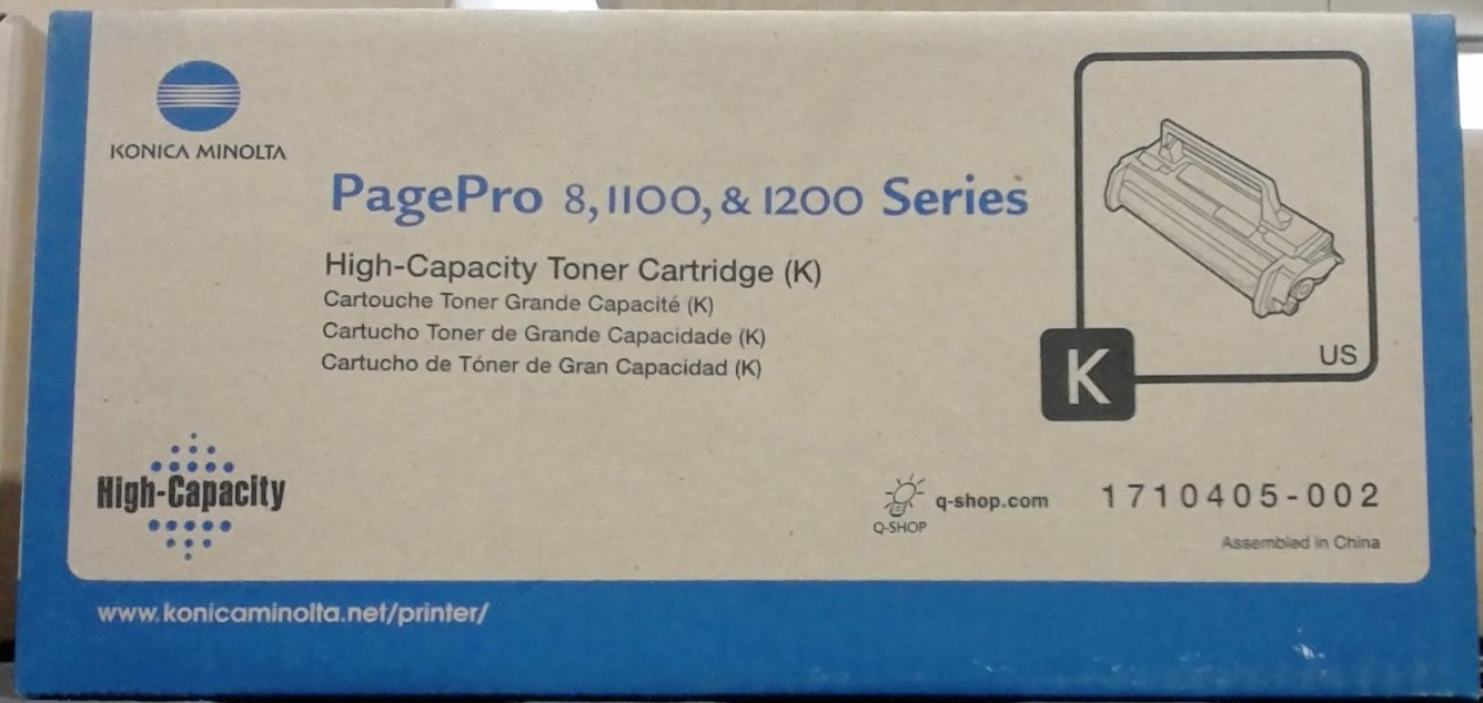 Picture of Konica Minolta Original Toner Cartridge - 1710405-002 - 039281023811