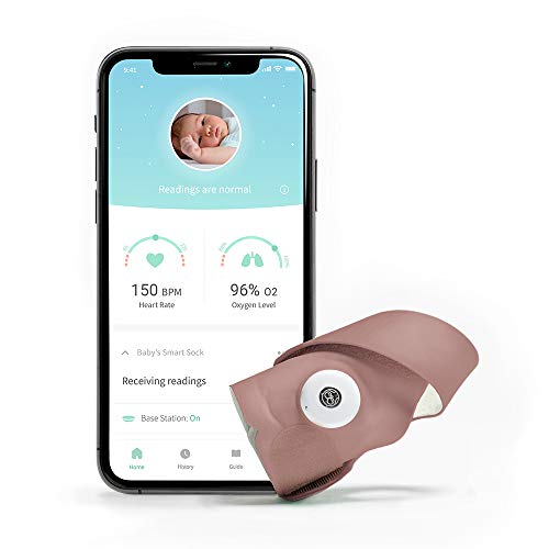 Triplenet Pricing Owlet Smart Baby Monitor Smart Sock 3 Monitors Heart Rate And Oxygen For Baby Safety Ios And Android Compatible Dusty Rose